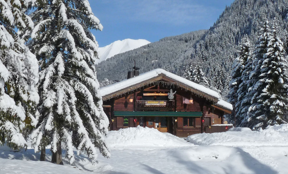 Chalet du Lac en hiver