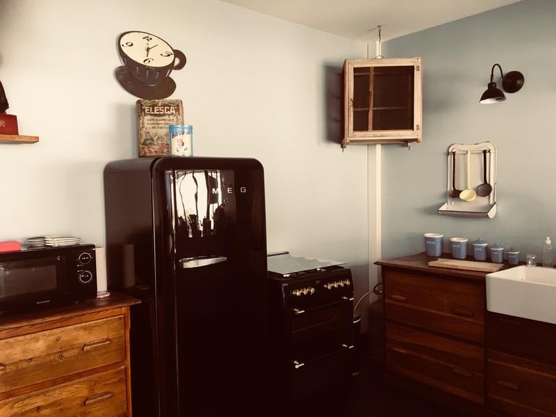 Cuisine d'été véranda