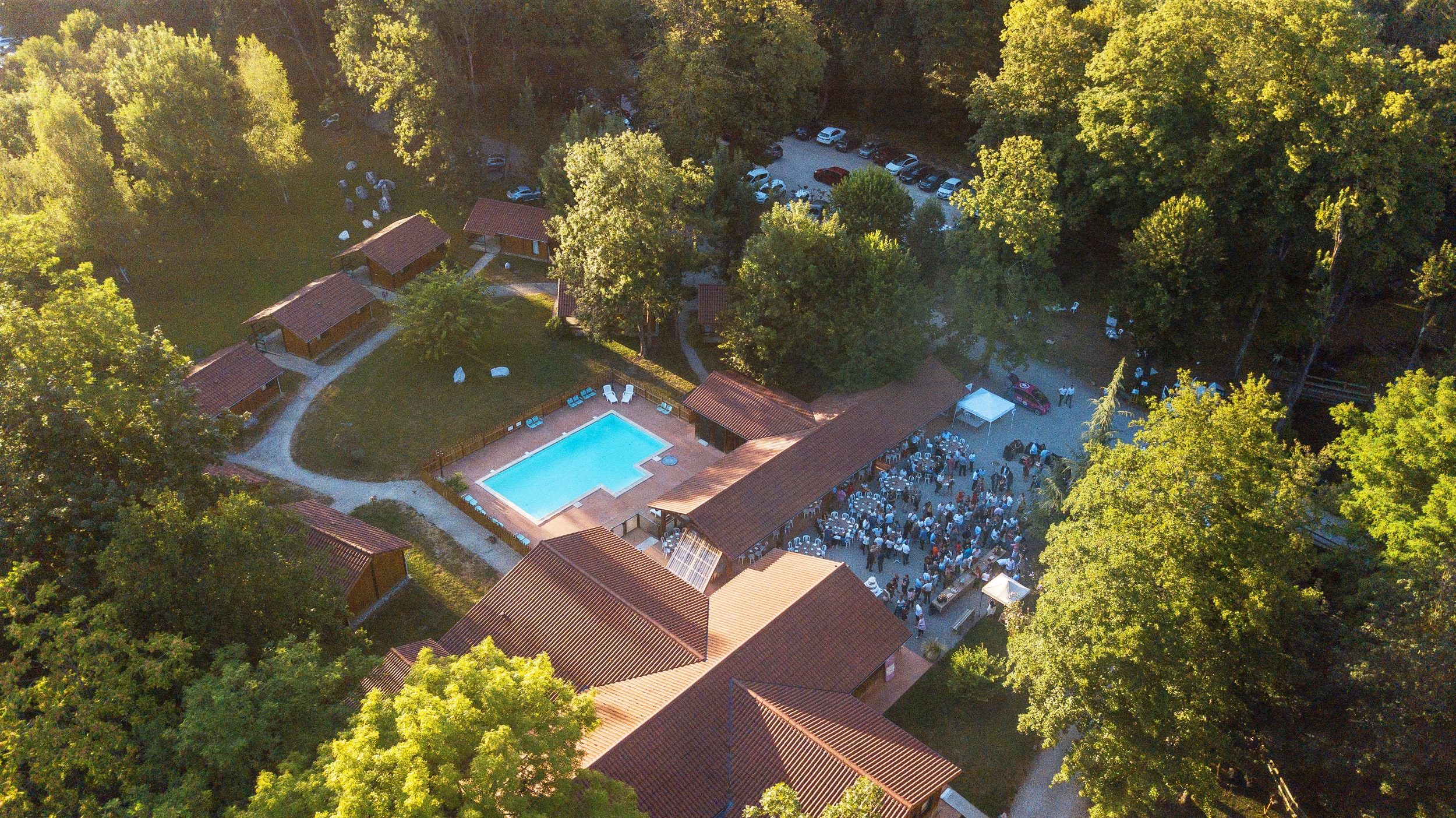 Vue Aérienne du Domaine de St Jean de Chépy