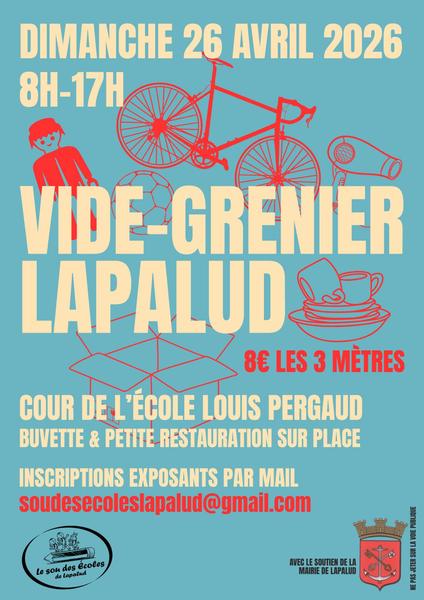 Vide grenier du Sou des Ecoles laïques - Lapalud