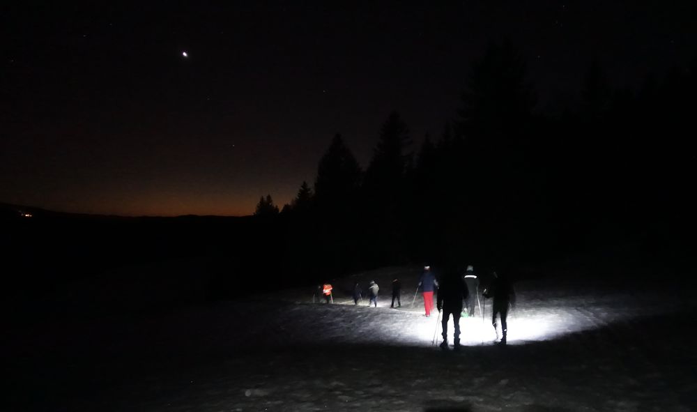 Crêtes du Jura by night