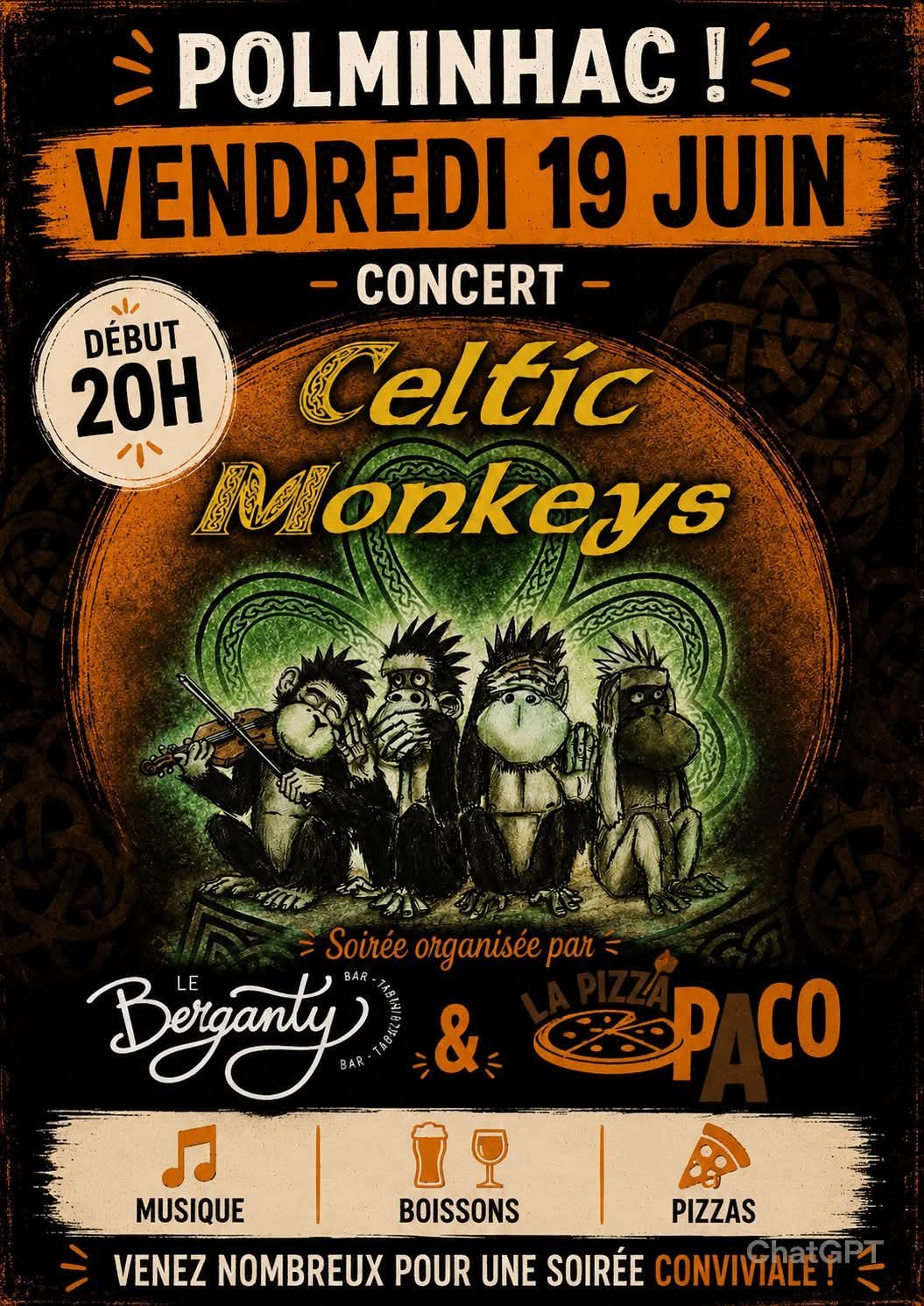 Concert - Celtic Monkeys