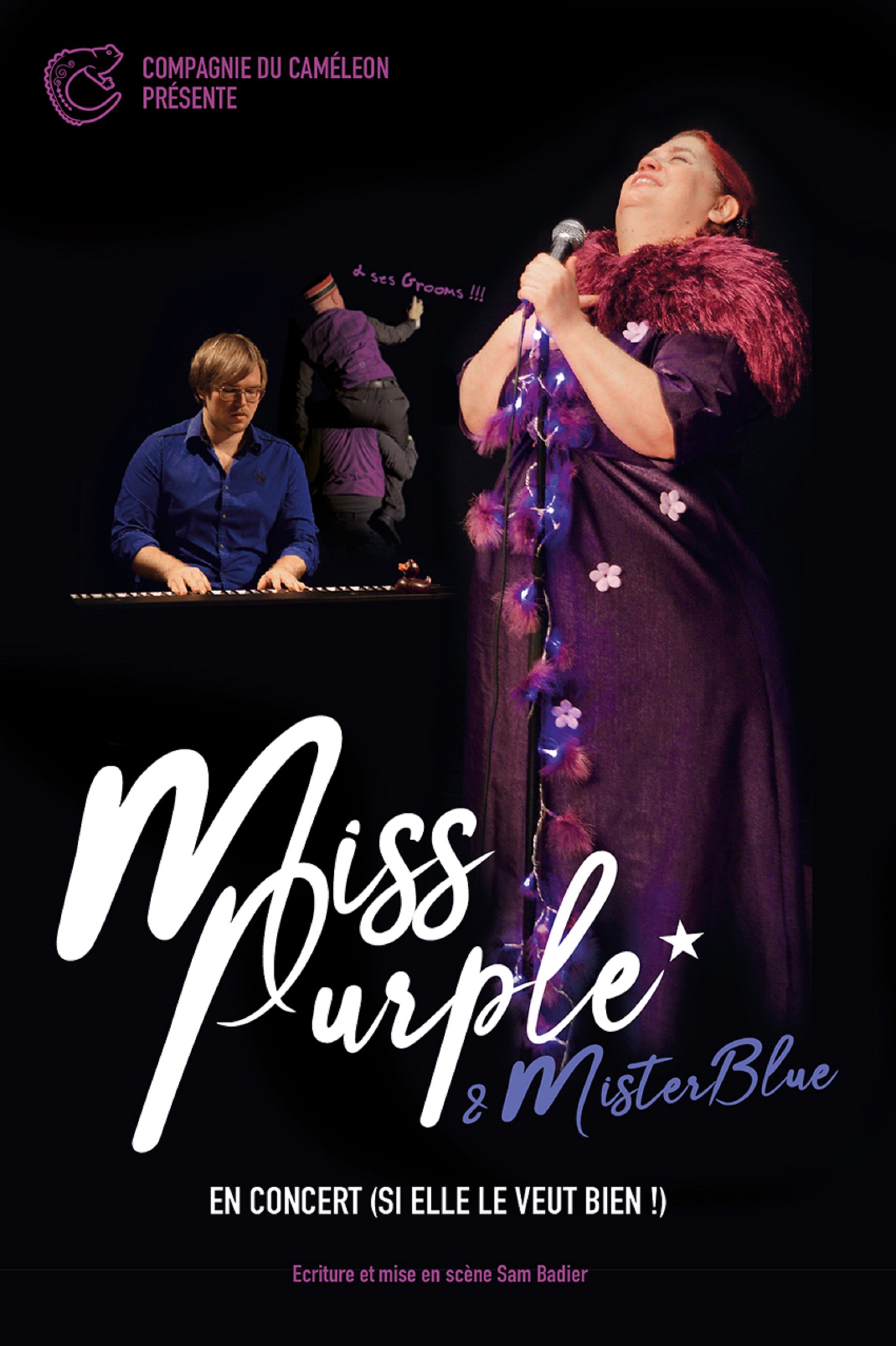 Miss Purple and Mister Blue