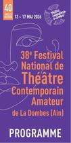38e Festival National de Théâtre Contemporain Amateur de la Dombes