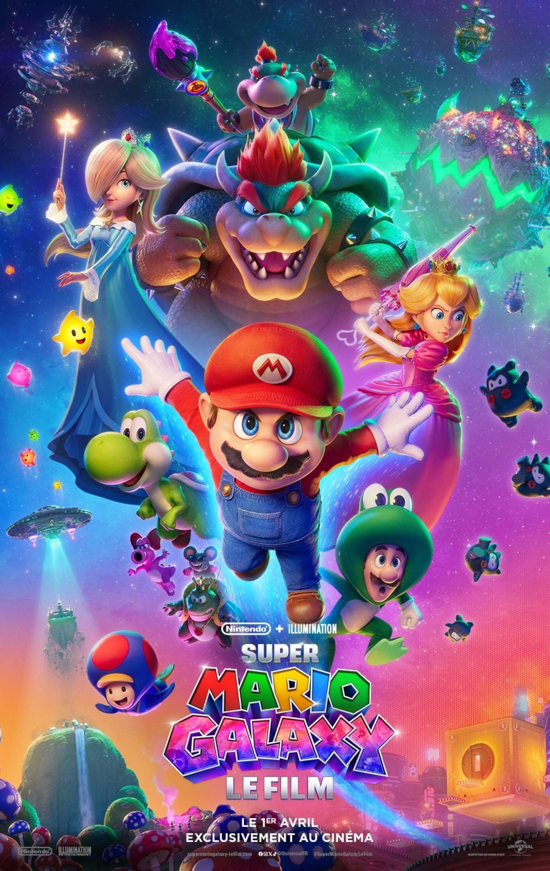 Projection : Super Mario Galaxy Le Film