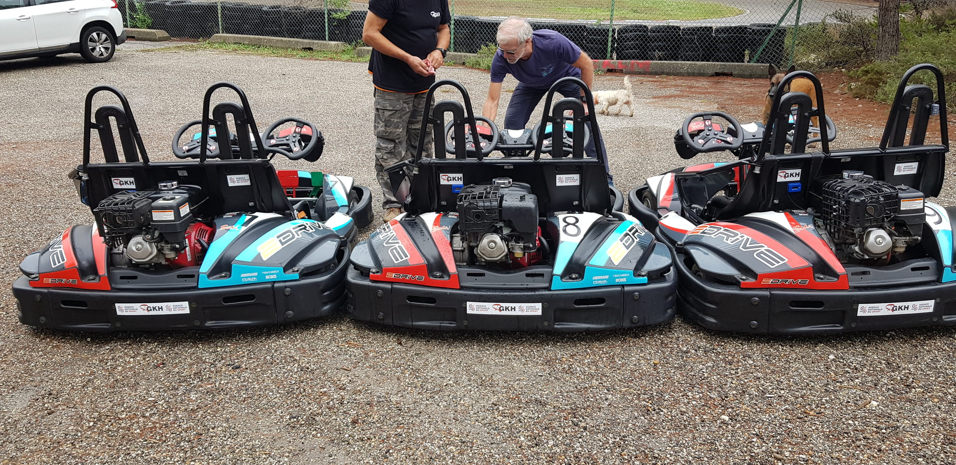 Session de karting handisport