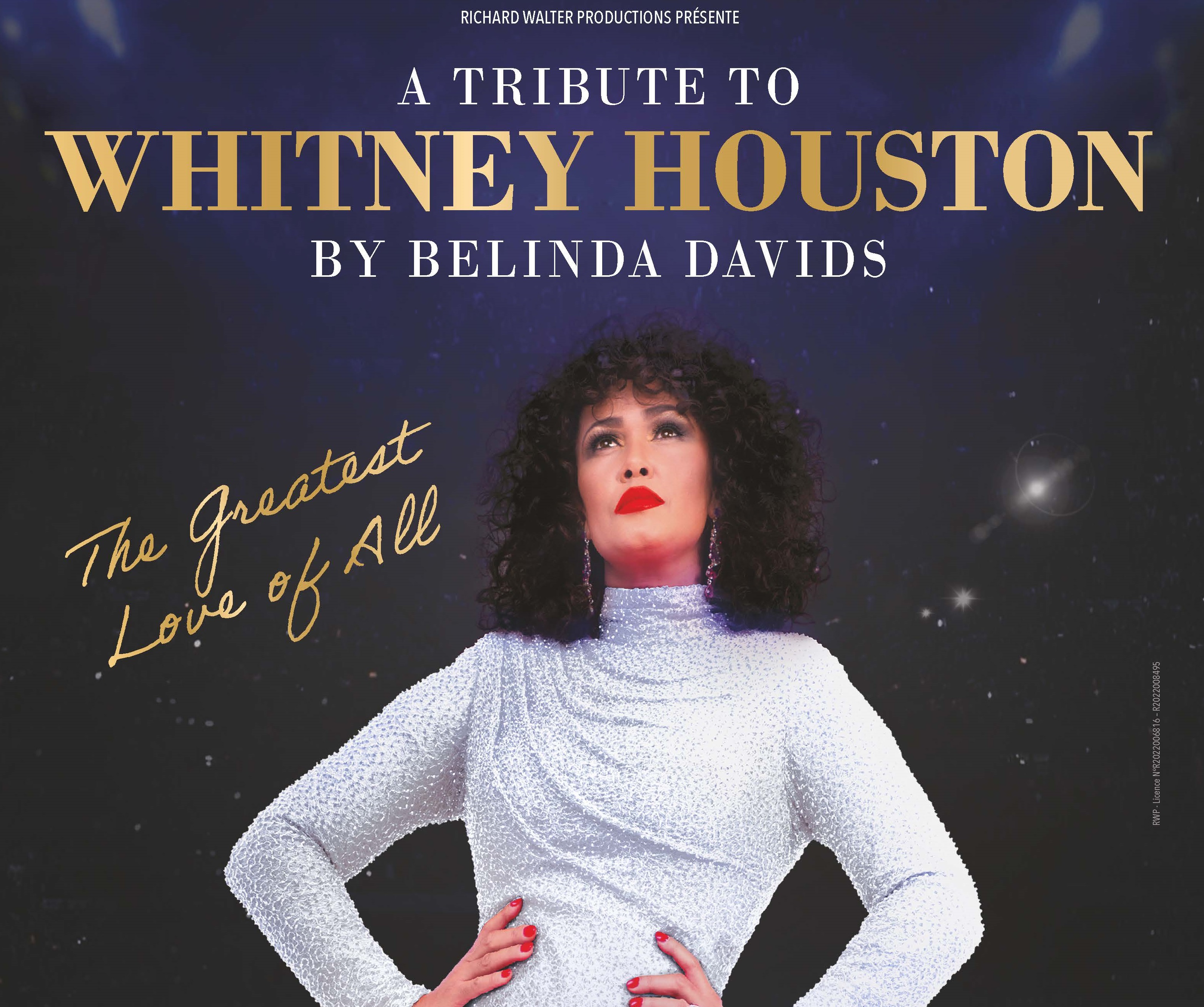 BELINDA DAVIDS - THE GREATEST LOVE OF ALL, TRIBUTE TO WITHNEY HOUSTON