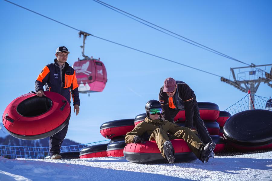 Départ Snowtubing_Le Grand-Bornand