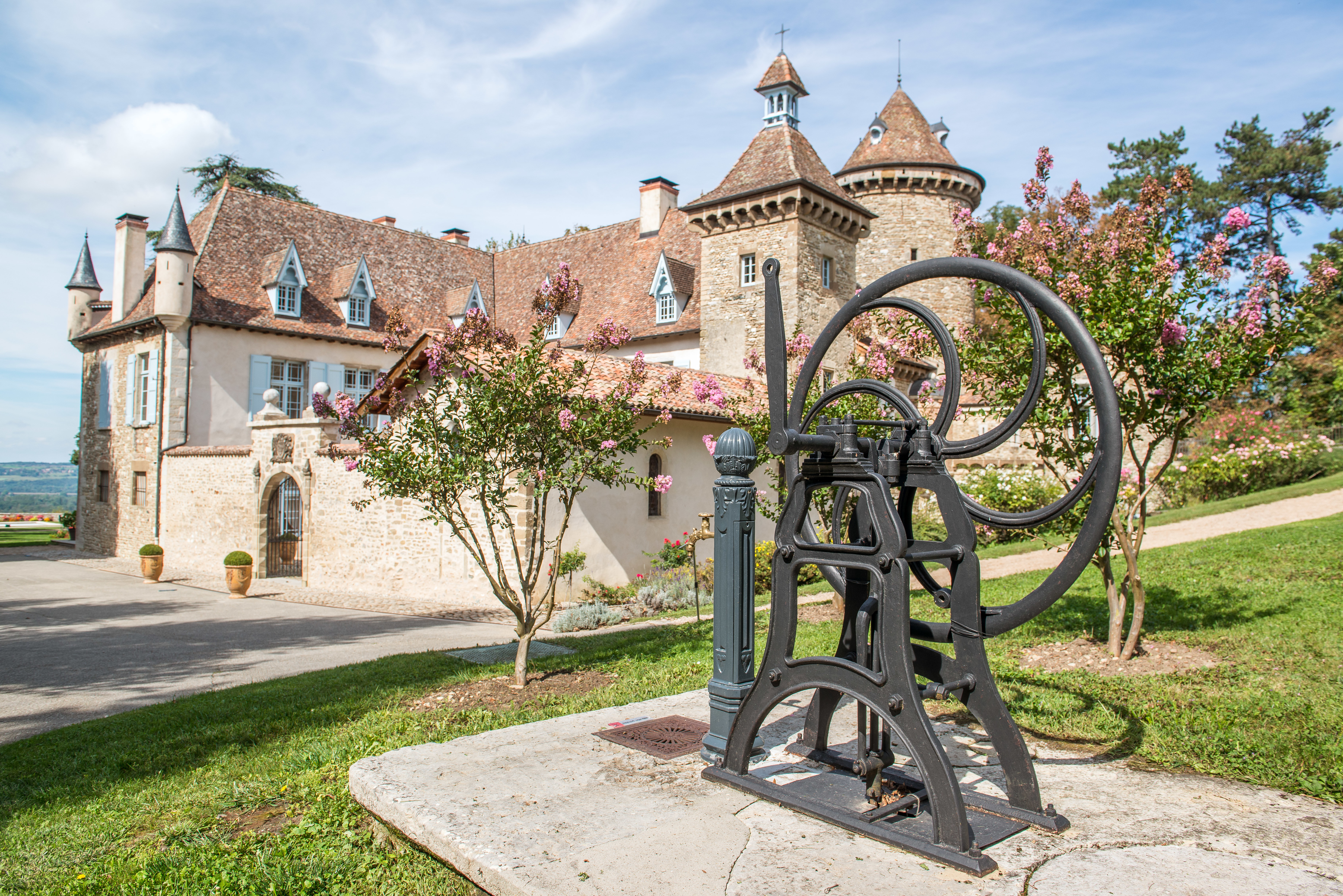 Jardins - Château Teyssier de Savy - Saint-Chef - Balcons du Dauphiné - Nord-Isère - à moins d'une heure de Lyon