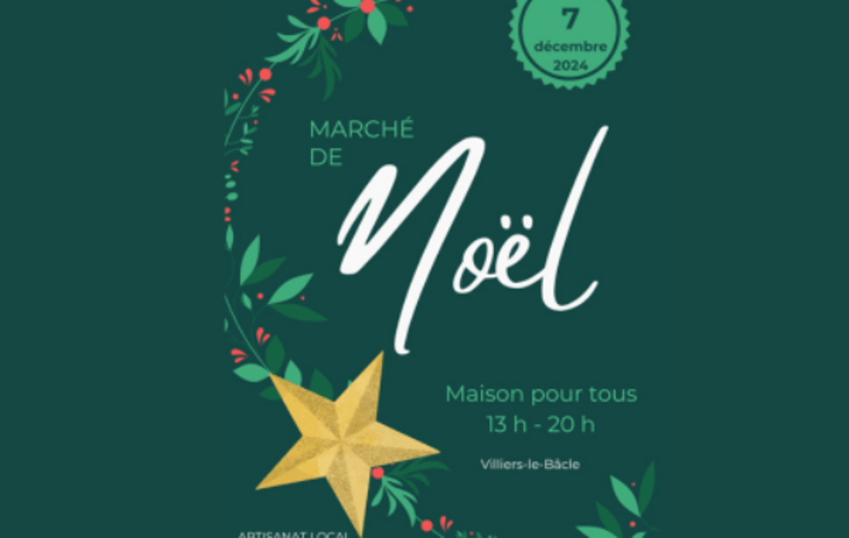 Marché de Noël - Villiers-le-Bâcle 