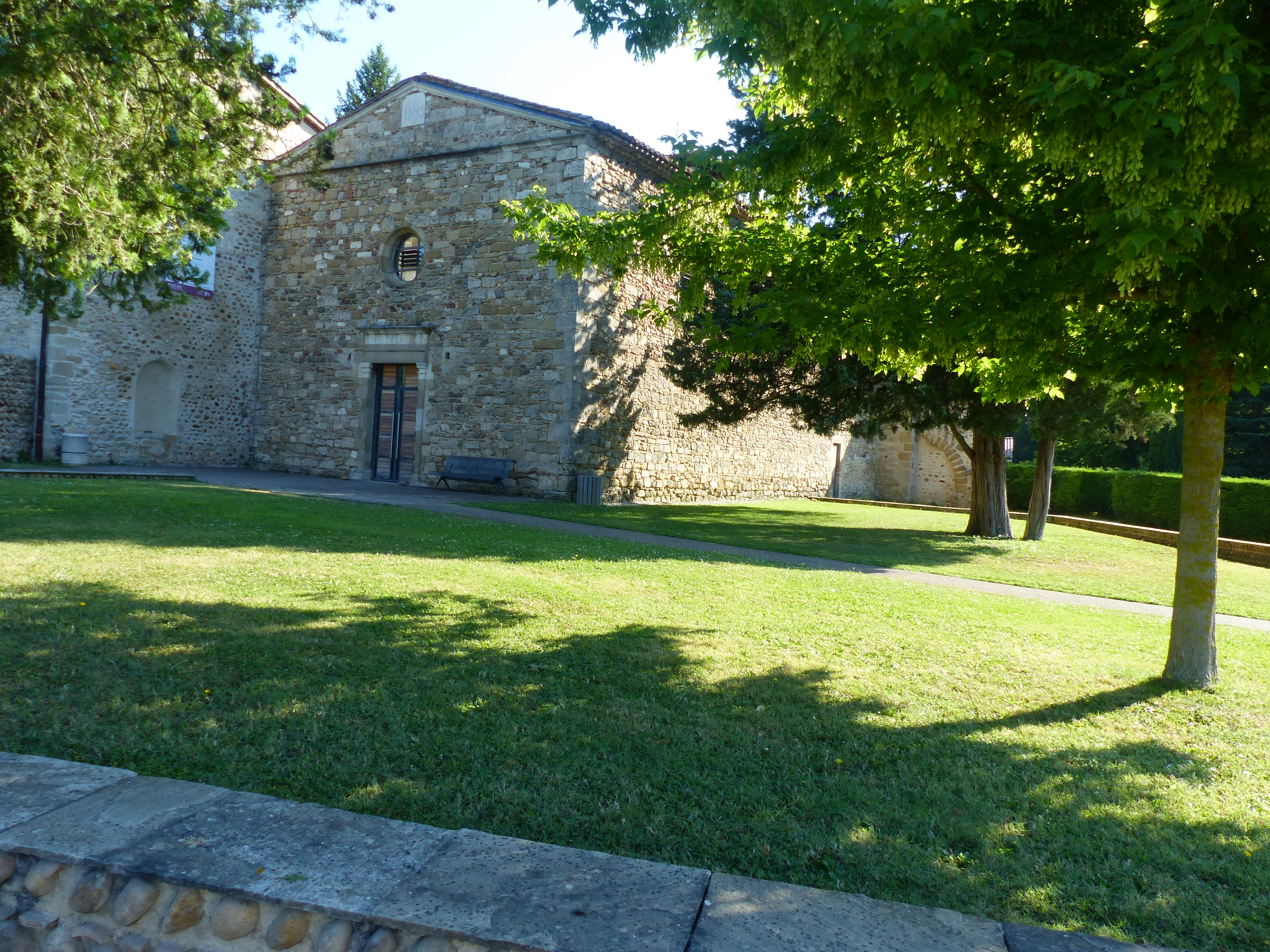 Le Moine Saint Jsute à l'origine de la création du site du Prieuré