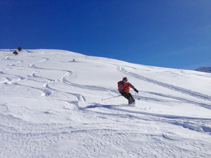 Ski de randonnée vers la Golèse_Samoëns