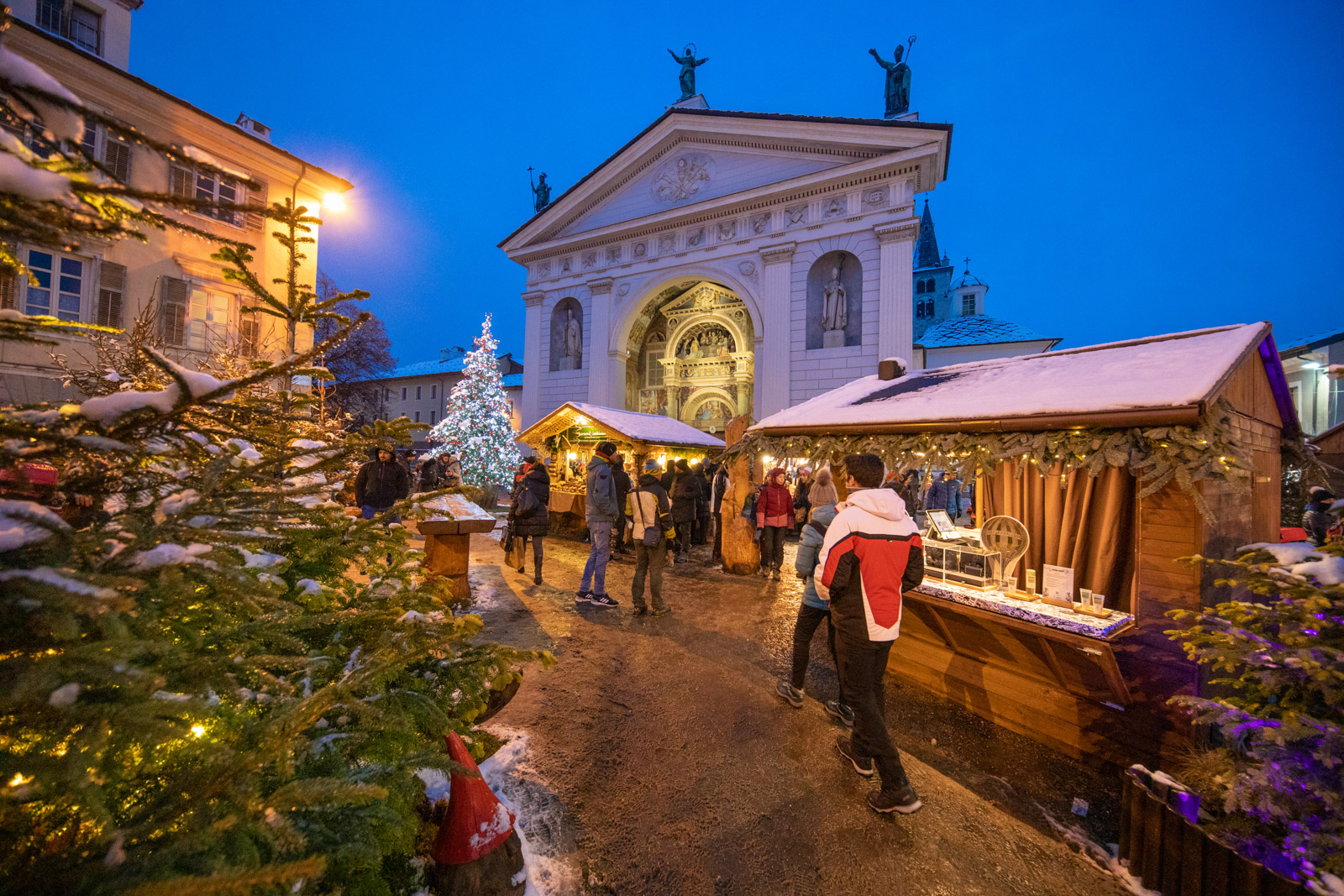 Marché Vert de Noël à Aoste