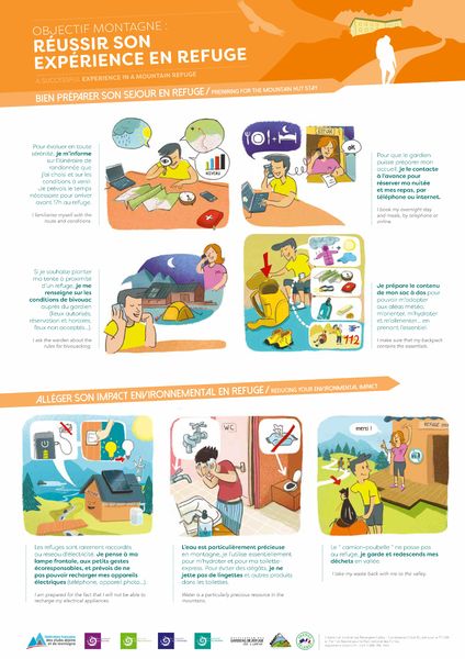 affiche sensibilisation refuges