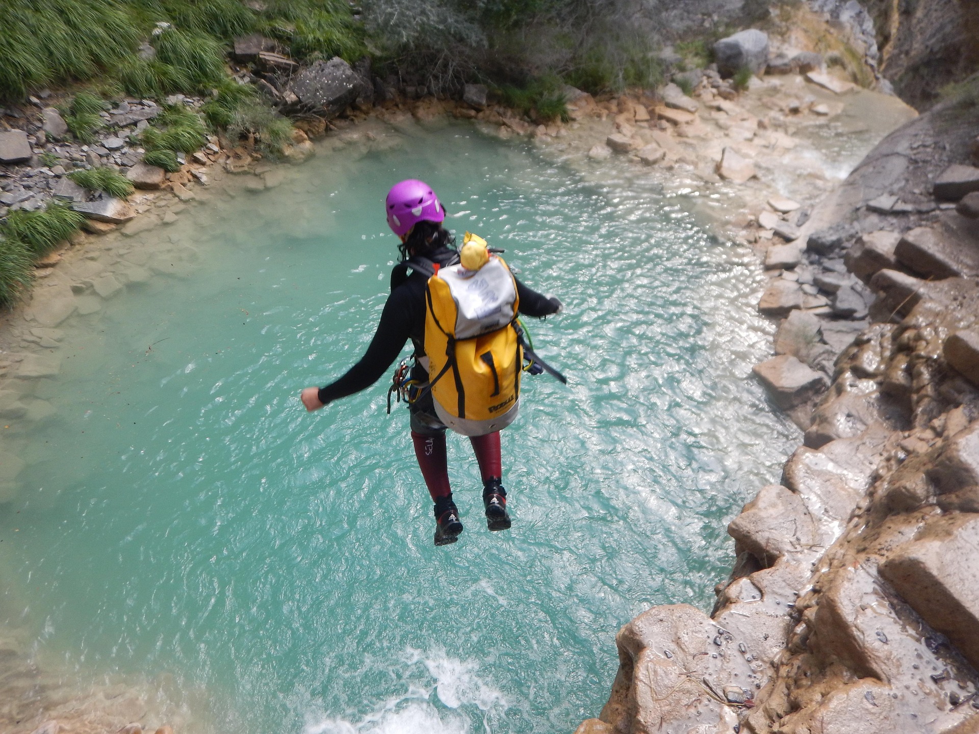 Canyoning trip with the Passy Mountain Office