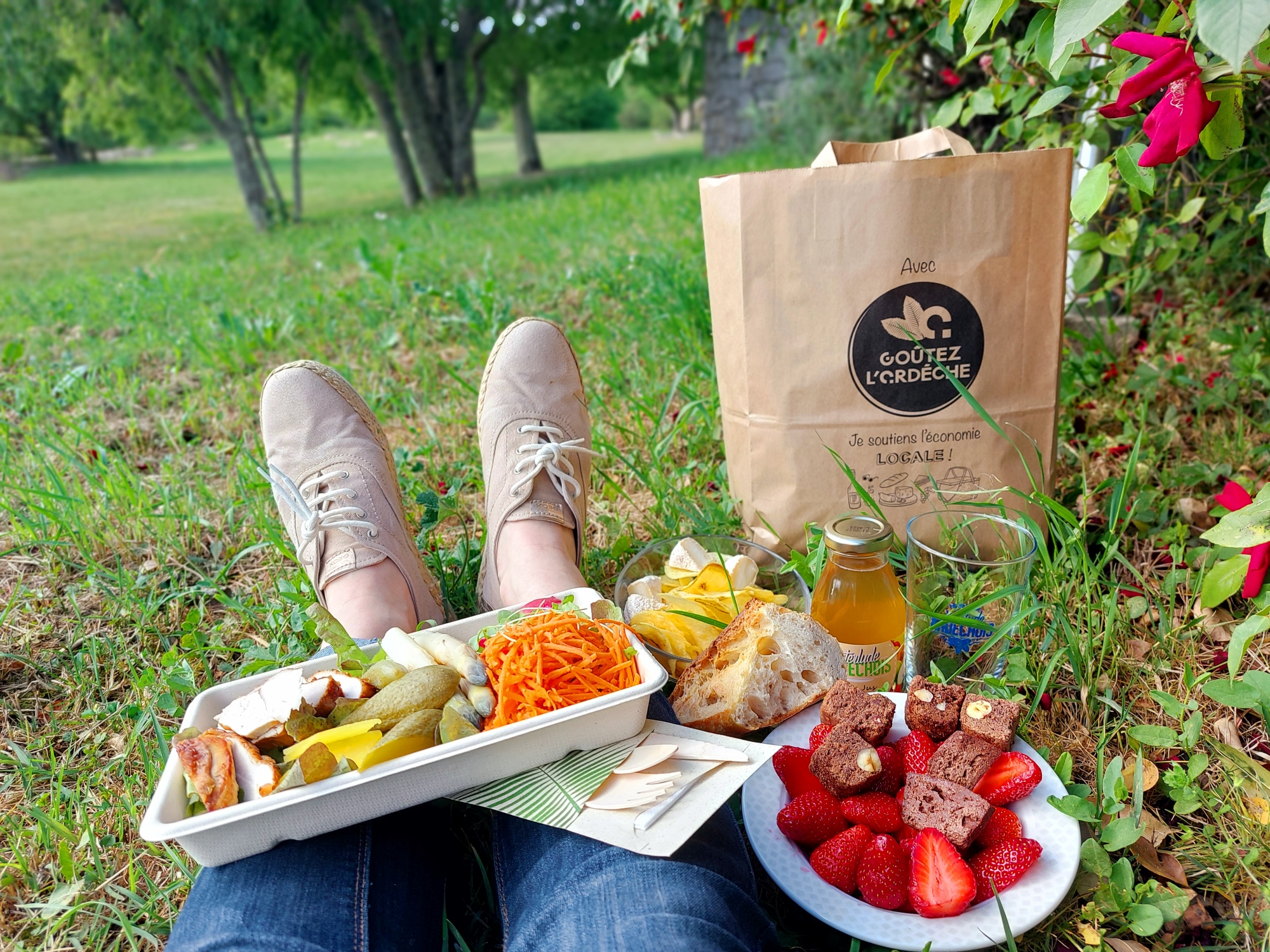 Les paniers pique-nique de Dominique