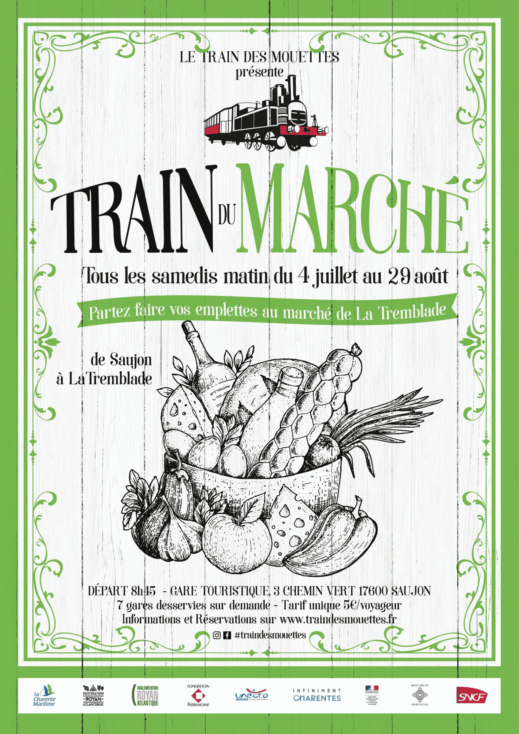 Train du marché