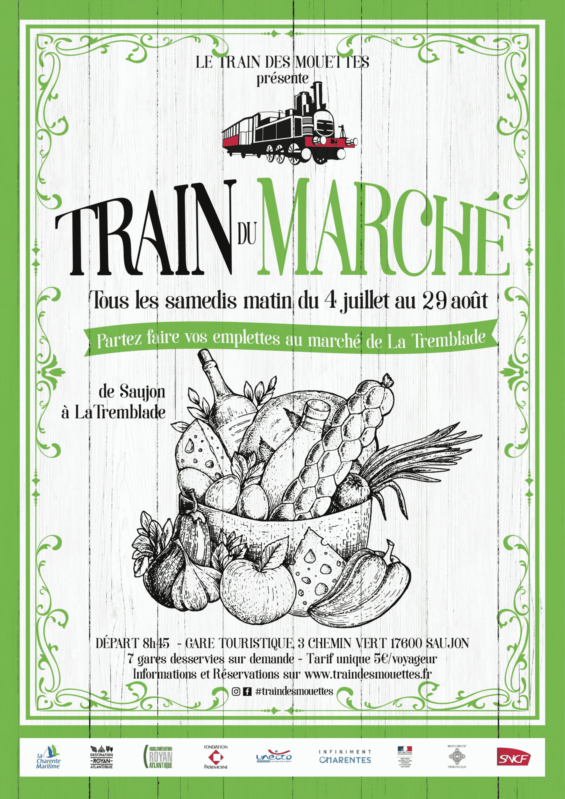 Train du marché