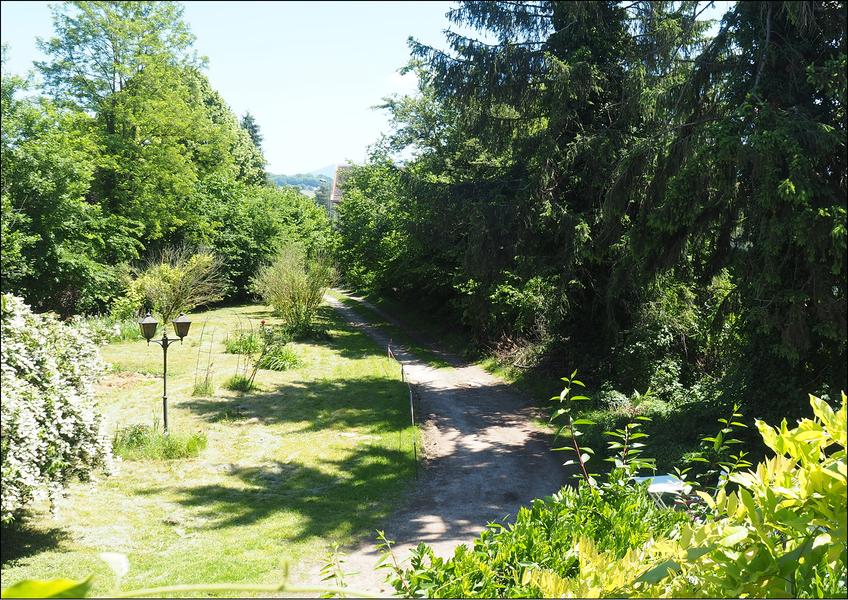 Jardin Gîte détape A pied, à bicyclette