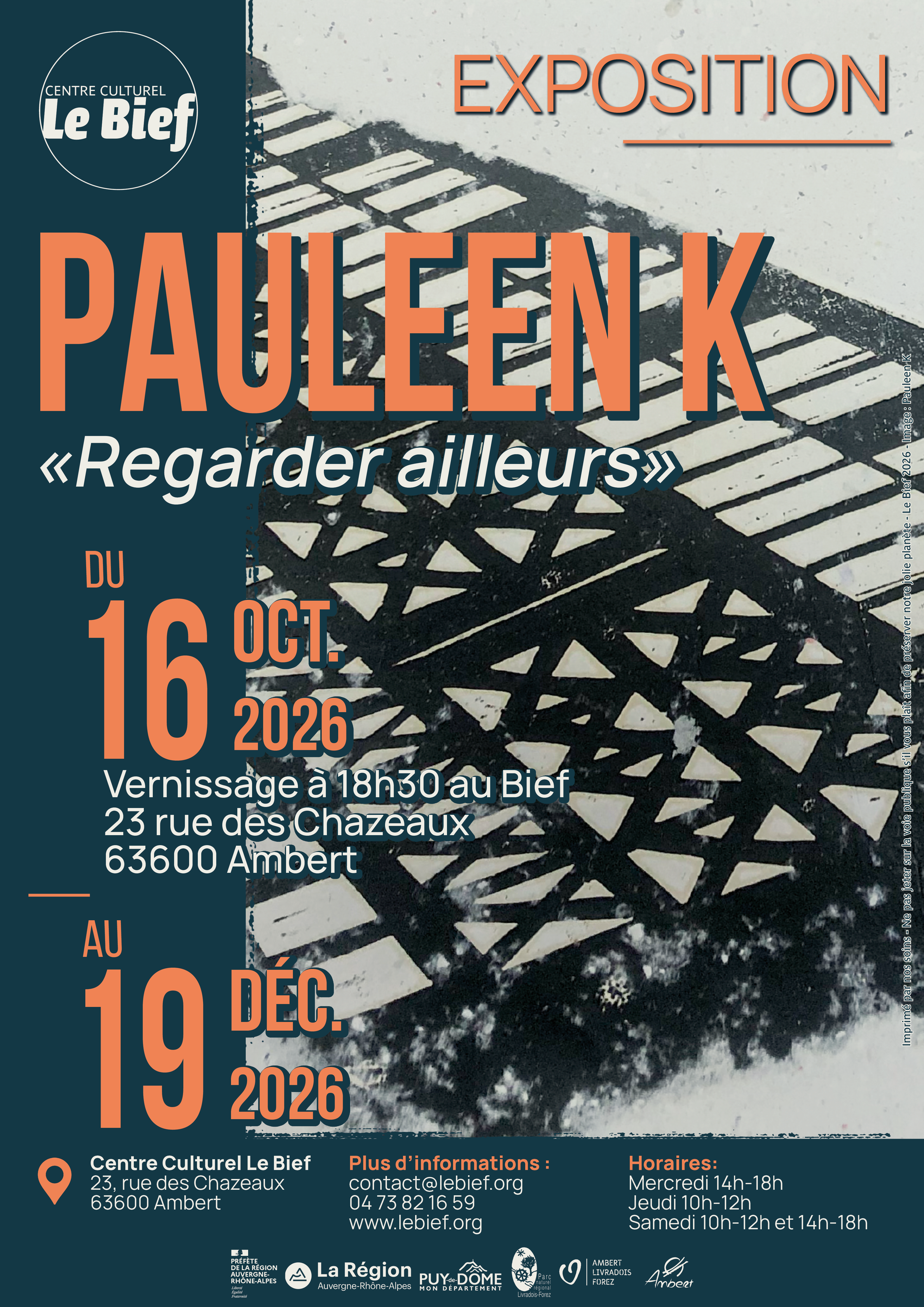 Exposition « Regarder ailleurs » de PauleenK // Ambert