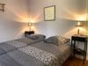 Chambre 2 lits simples de "l'Appart"
 Gîte Le Moulins de Chantelle à Chantelle dans l'Allier Auvergne Ⓒ Gîtes de France