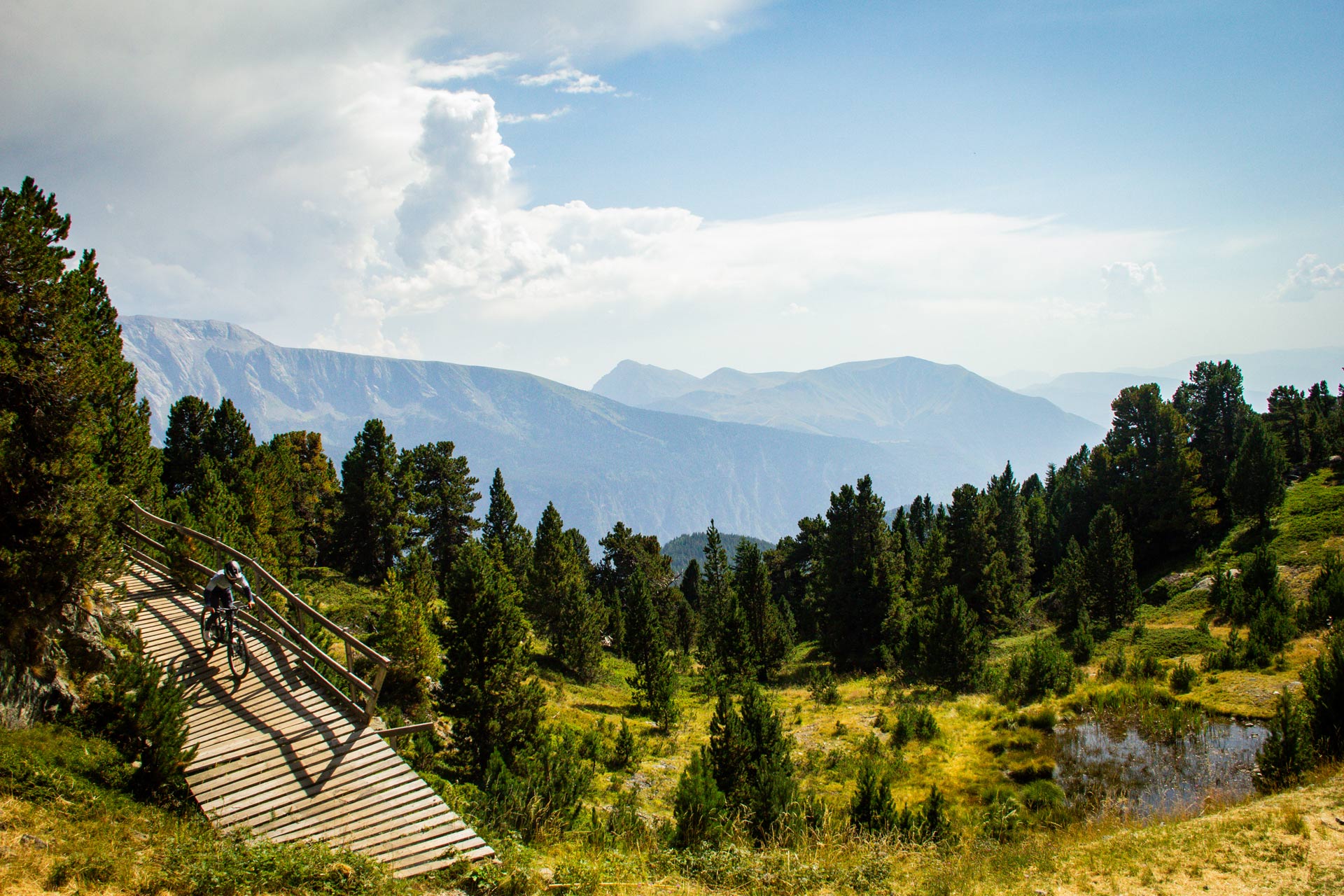Piste VTT - Panoramique