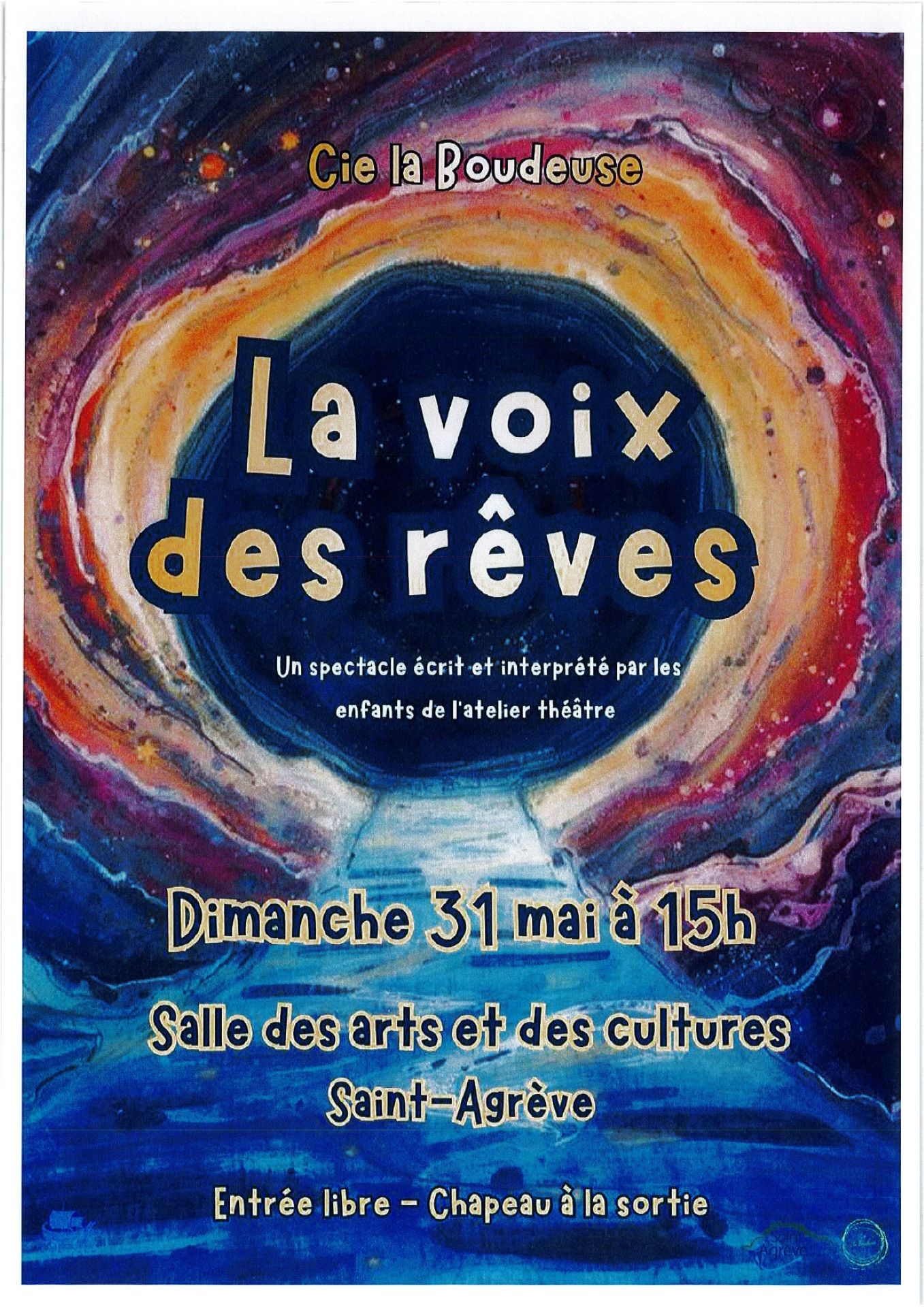 Spectacle : La voix des rêves par Les élèves de la Cie La Boudeuse