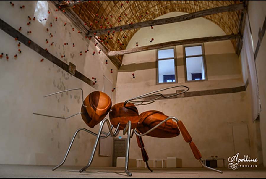 Insect'Inside, exposition de sculptures par Marc Georgeault