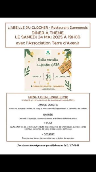 Dîner à thème – L’Abeille du Clocher