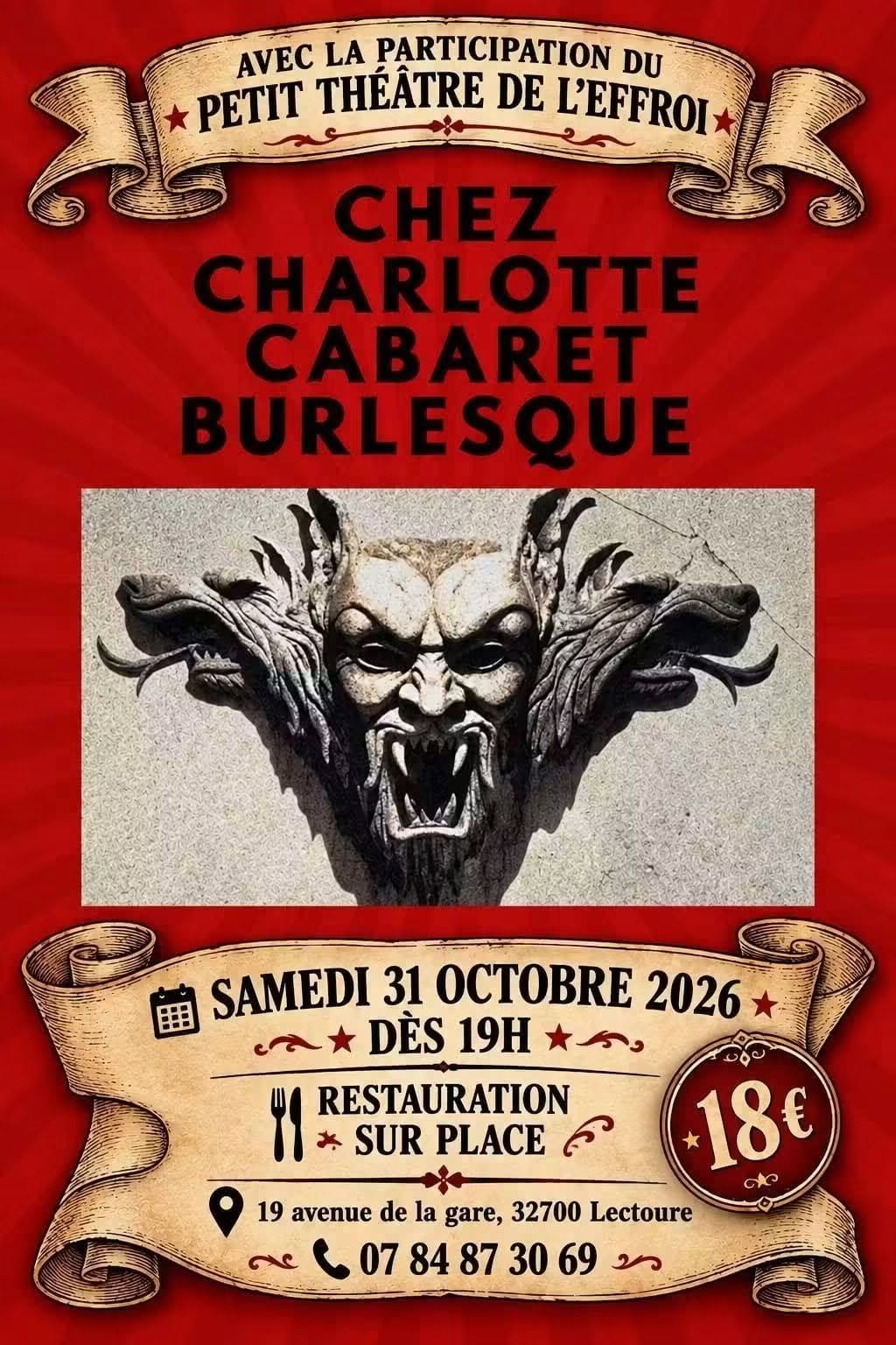 Cabaret Burlesque Chez Charlotte_Lectoure