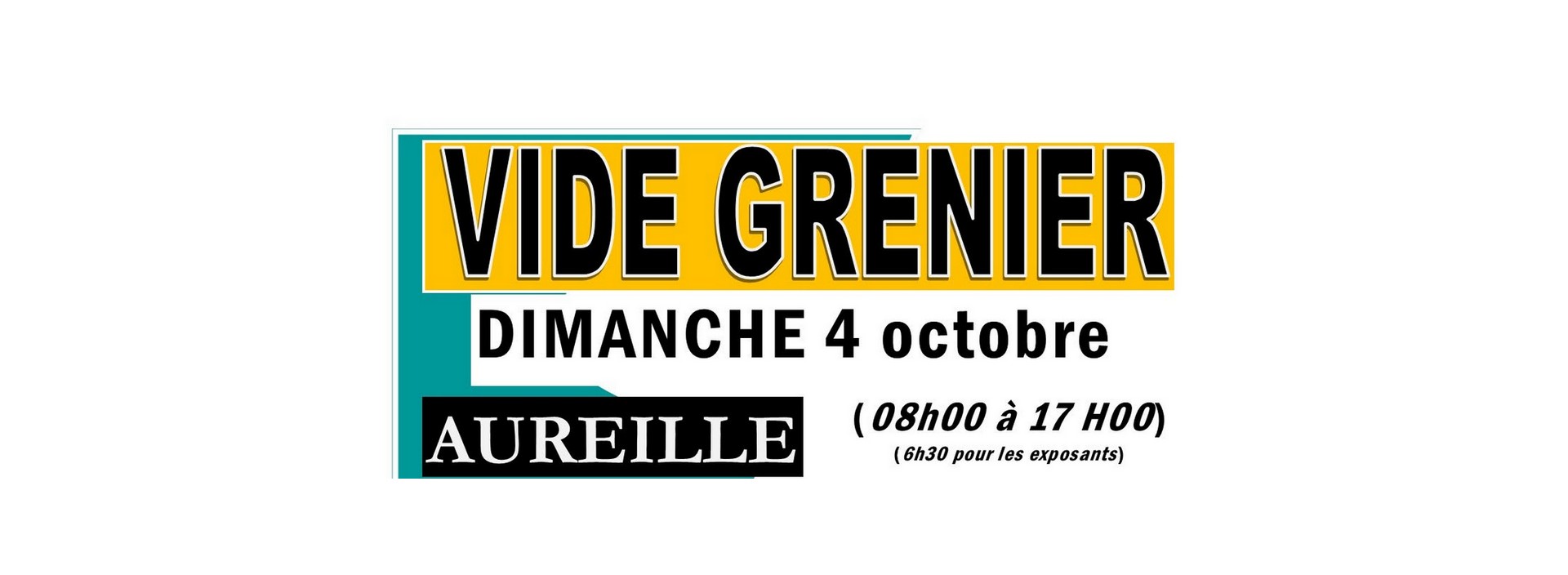 Vide-grenier à Aureille