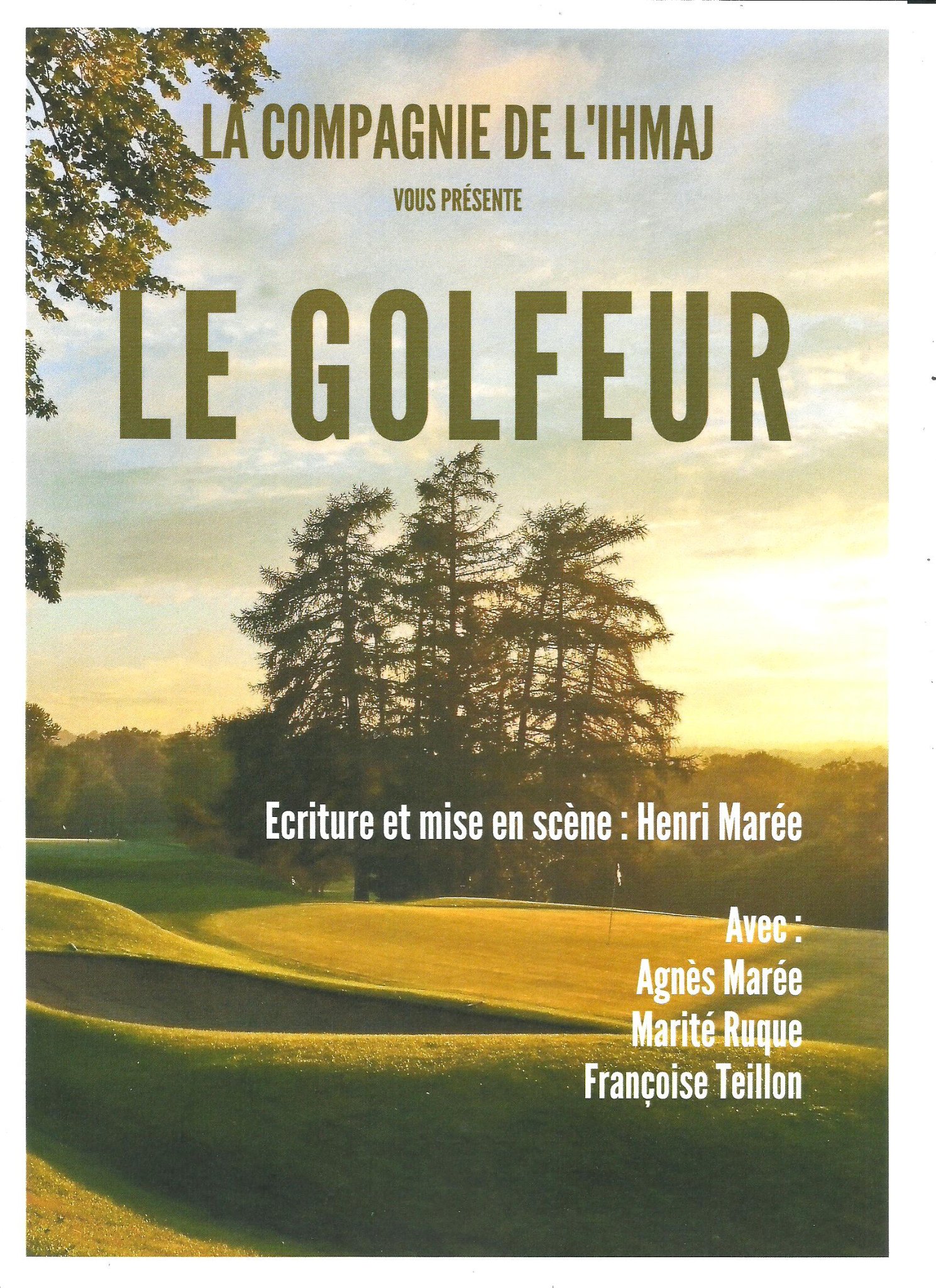 but de golfeur en 5 lettres