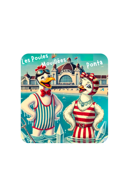 Bain de mer public en eau froide