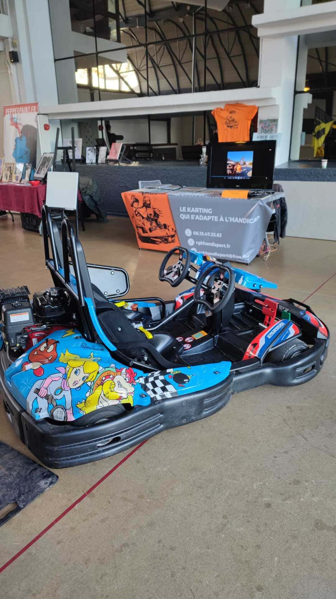 Session de karting handisport