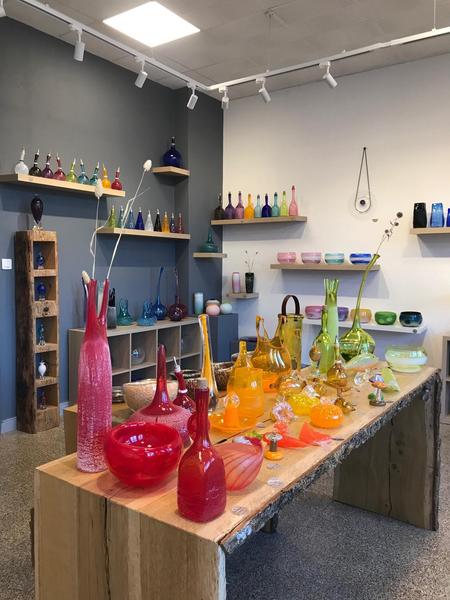 Boutique de l'atelier de verre ANVI Boutique de l'atelier de verre ANVI