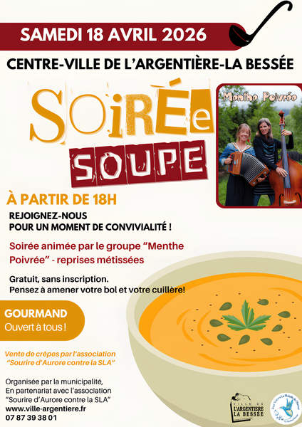 Soirée soupe et concert