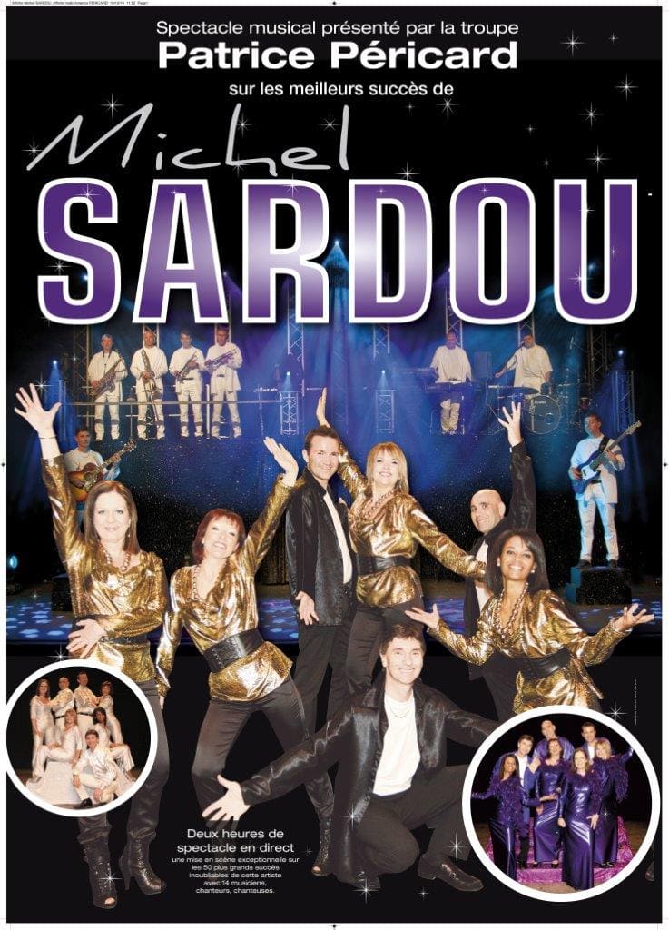 Concert - spectacle  "Michel Sardou" par la compagnie Péricard_Corbelin