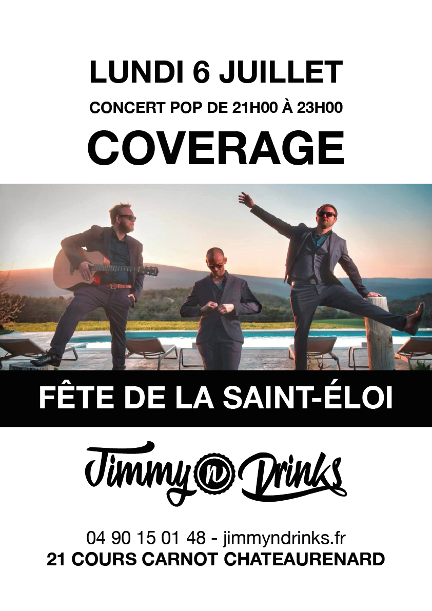 Concert "Coverage" chez Jimmy n Drinks
