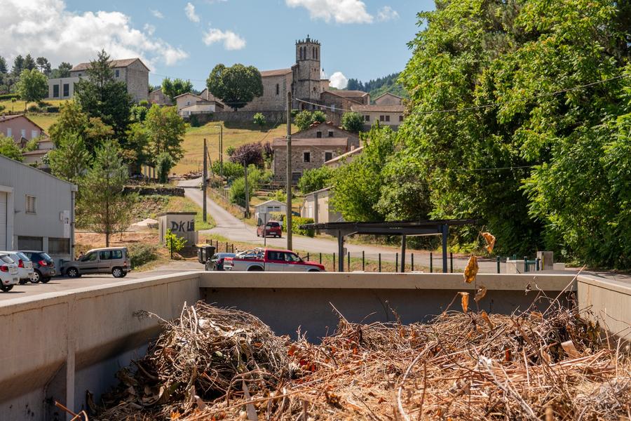 Plateforme d'accueil des végétaux et gravats inertes_Prades