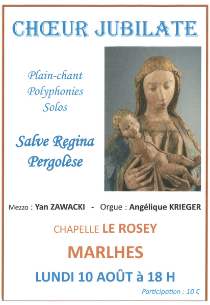 Concert Jubilate_Marlhes