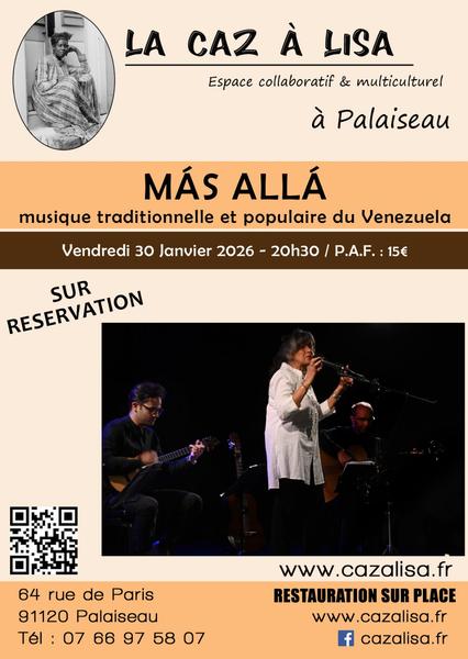 Más Allá : Musique traditionnelle et populaire du Venezuela