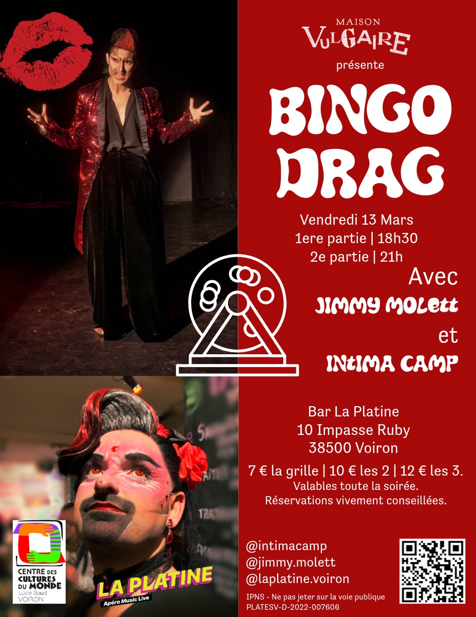 Affiche de la soirée