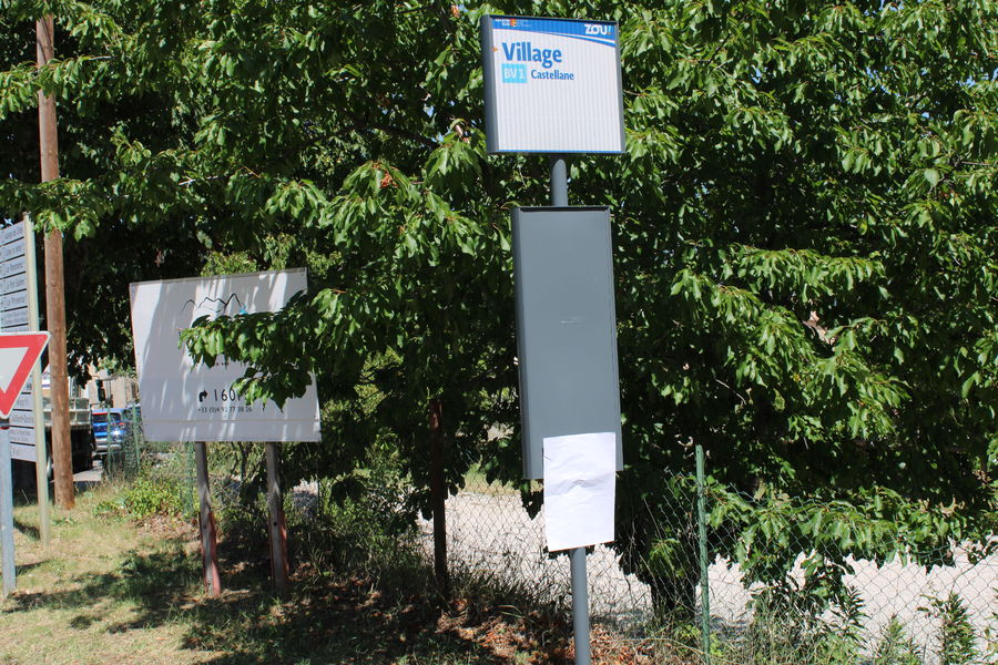 La Palud-sur-Verdon bus stop