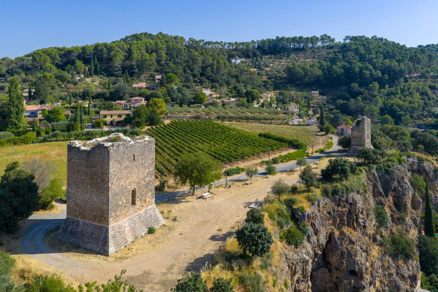 Table d'orientation : Tours Sarrasines_Cotignac