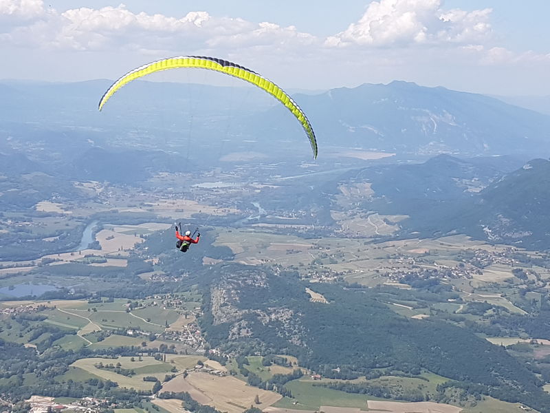 Site de décollage de vol libre du Mont du Chat