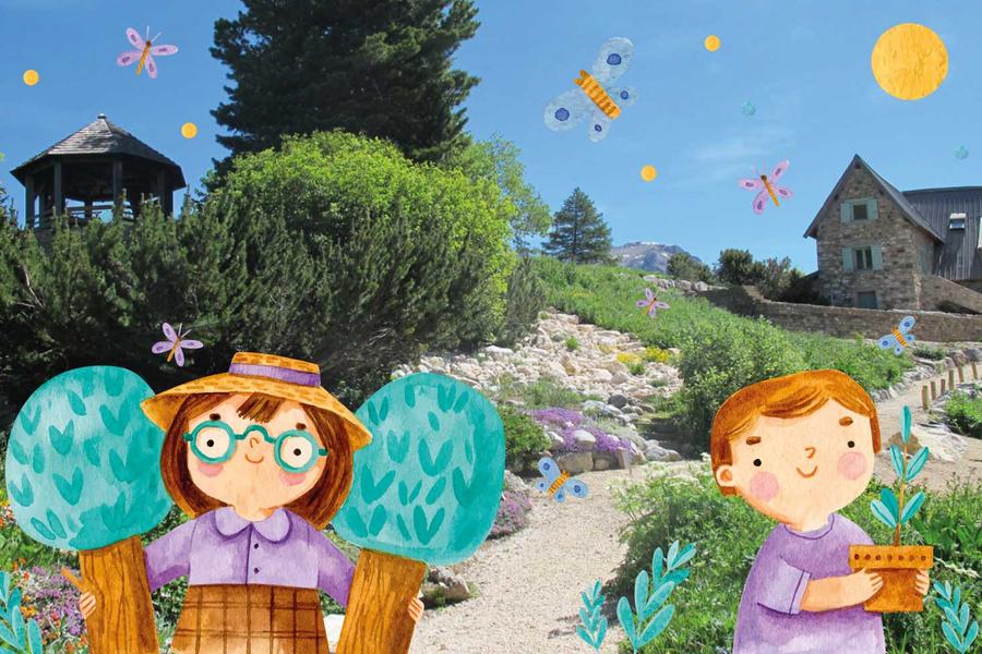 Visites jeune public du jardin botanique_Le Monêtier-les-Bains