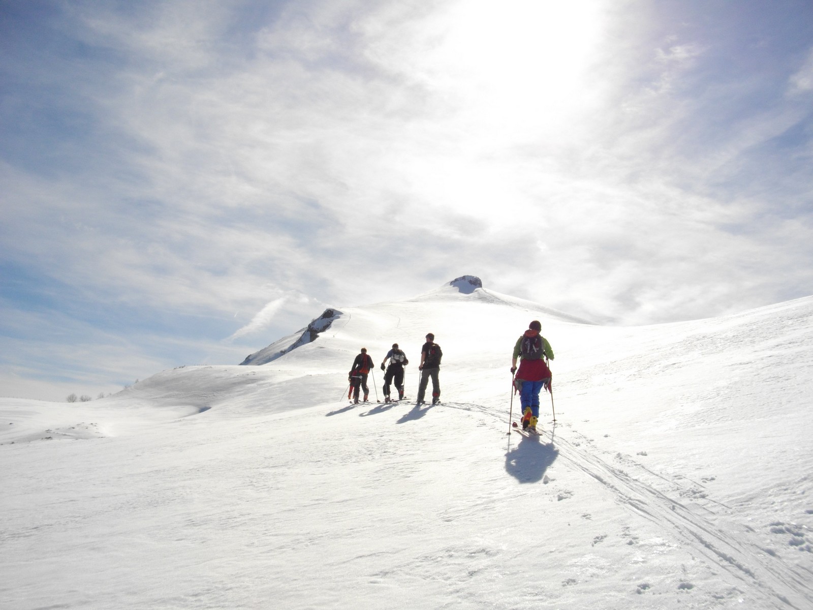 Ski de rando avec le Bureau des guides Auvergne