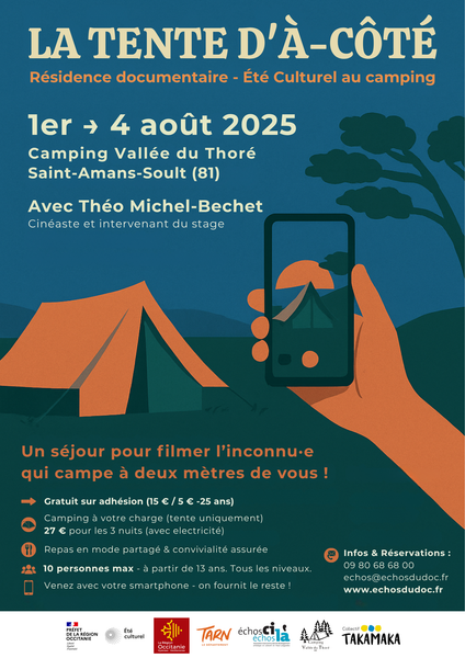 La tente d'à-côté - résidence documentaire 