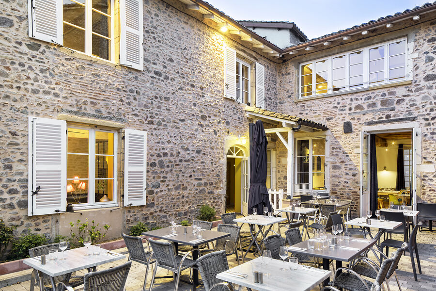 Terrasse du restaurant