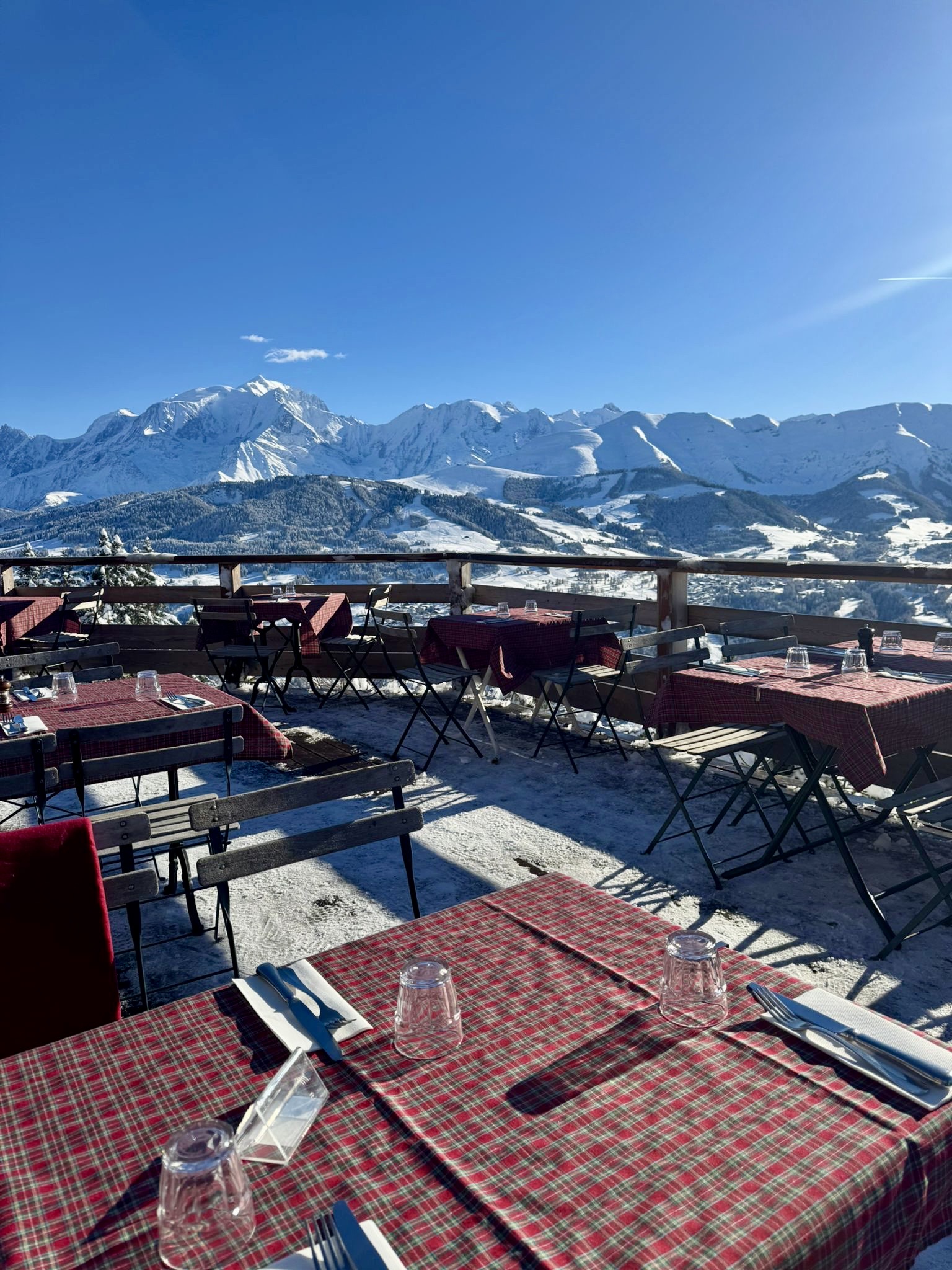 Restaurant Face au Mont Blanc